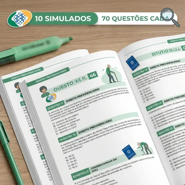 Bônus #01: 10 Simulados com 70 Questões Cada