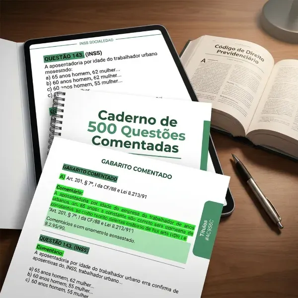 Bônus #02: Caderno de 500 Questões Comentadas